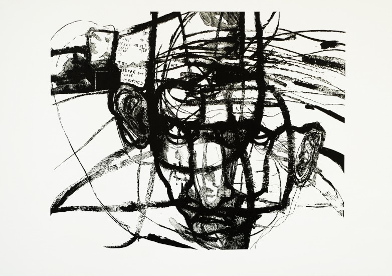 Don't Hesitate to Ask | linocut | 100x70 cm
